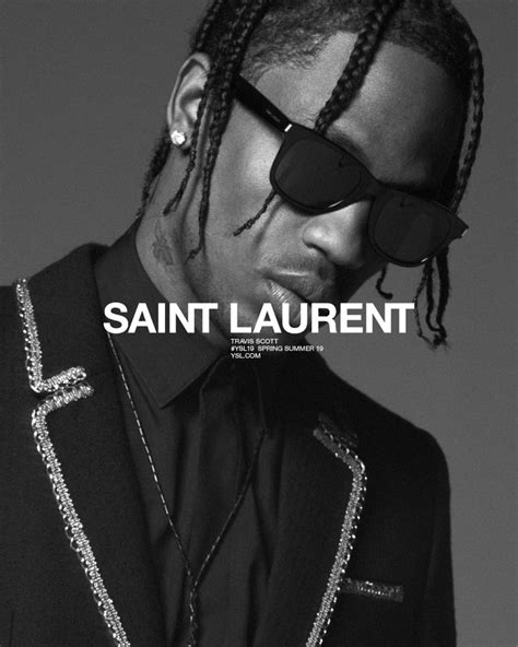 travis scoot ysl|SAINT LAURENT .